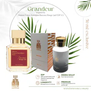 Inspired by Maison Francis Kurkdjian Baccarat Rouge 540 EDP (U)