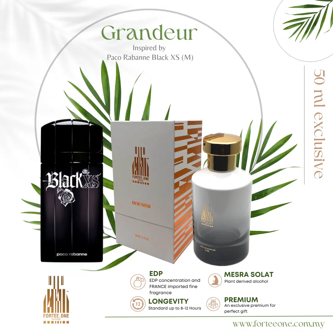 Inspired by Paco Rabanne - Black XS (M)